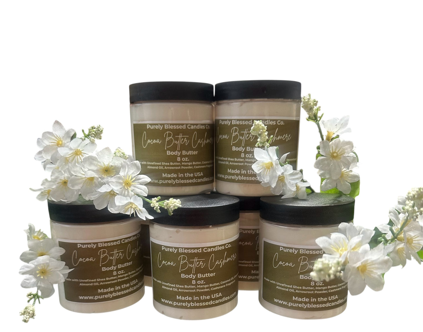 Purely Nourished 8 oz Body Butter Cream