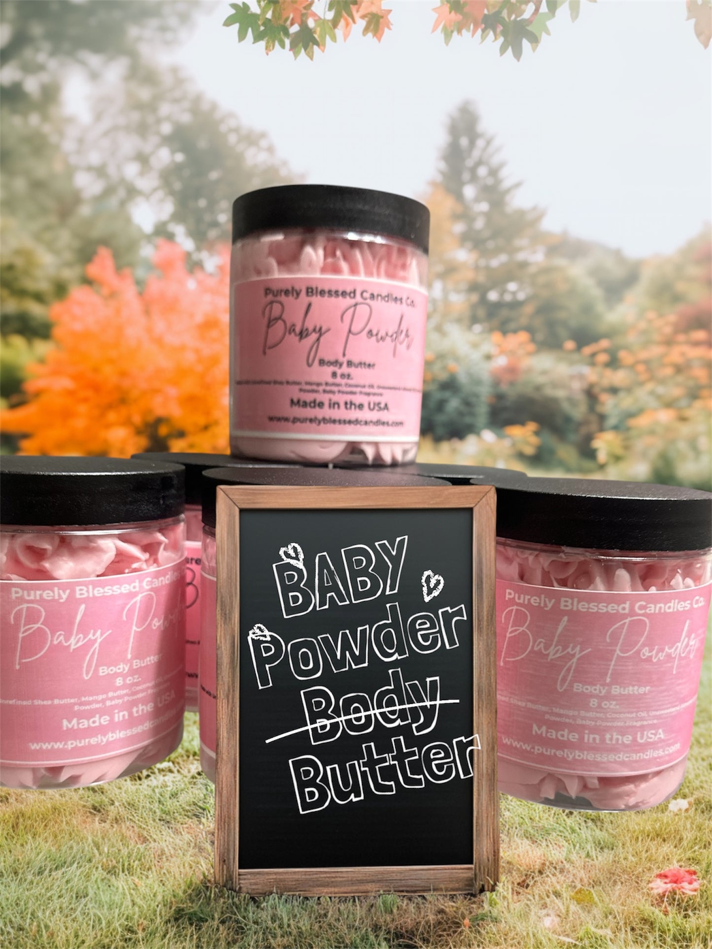 Purely Nourished 8 oz Body Butter Cream
