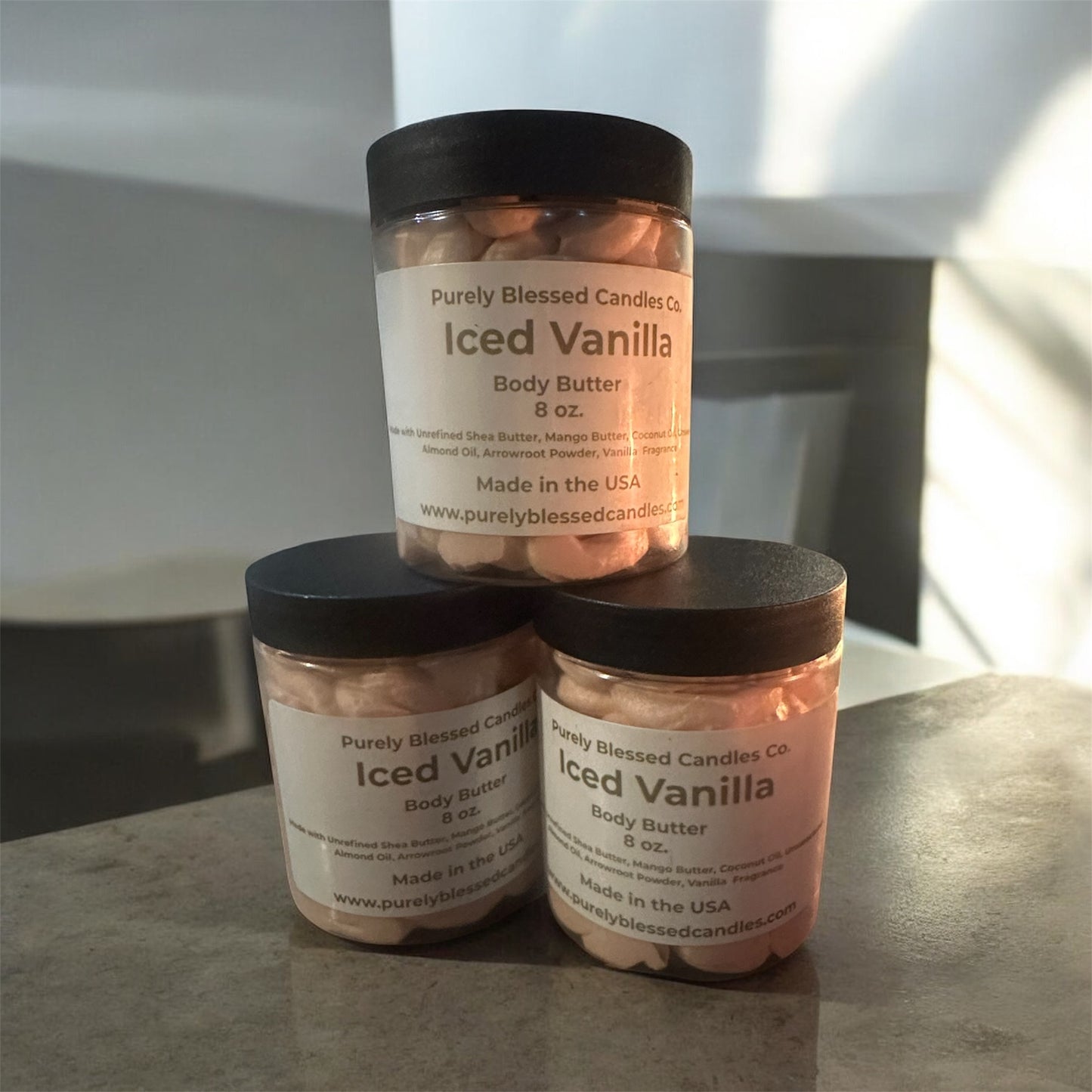 Purely Nourished 8 oz Body Butter Cream