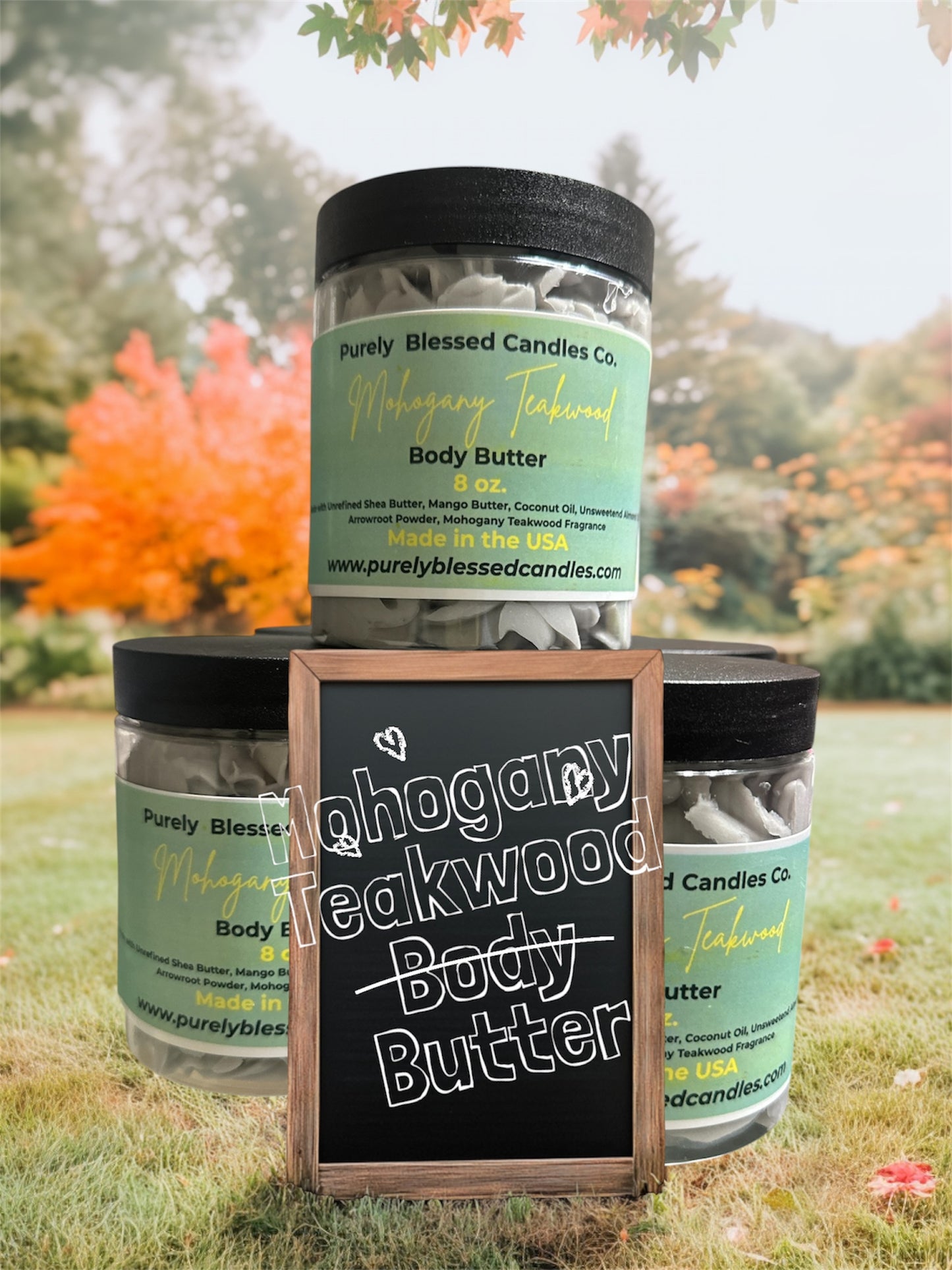 Purely Nourished 8 oz Body Butter Cream