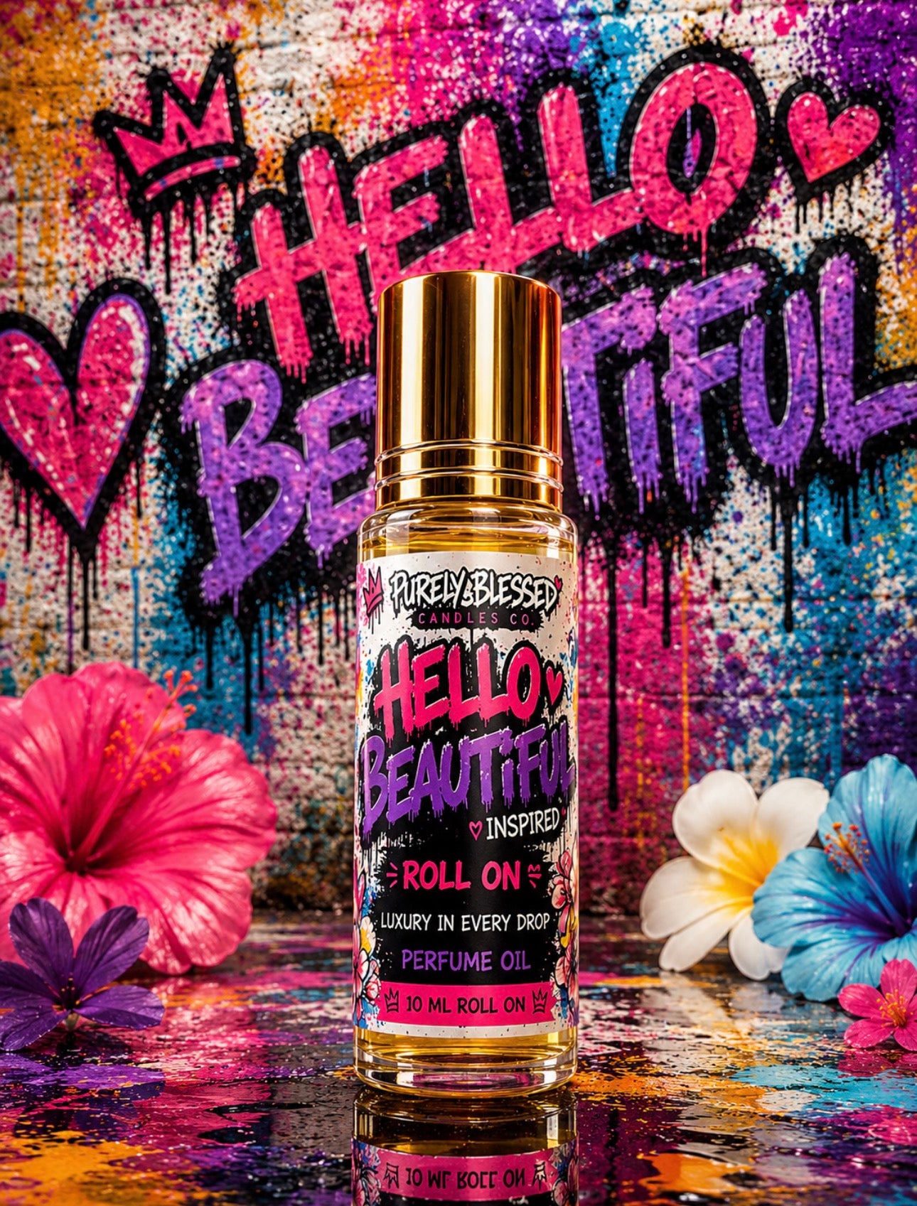 ✨ Baby Powder Roll-On Body Oil (10ml)