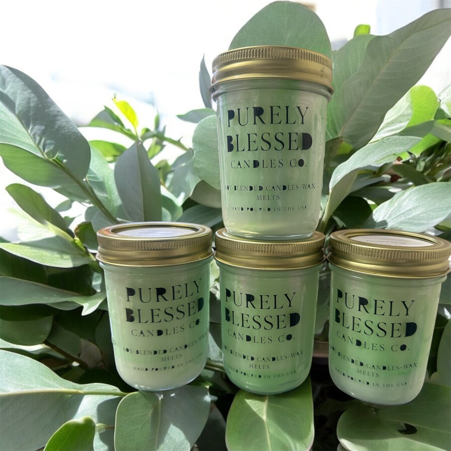 6 oz Tie-Dye Soy Blended Candle (mason)