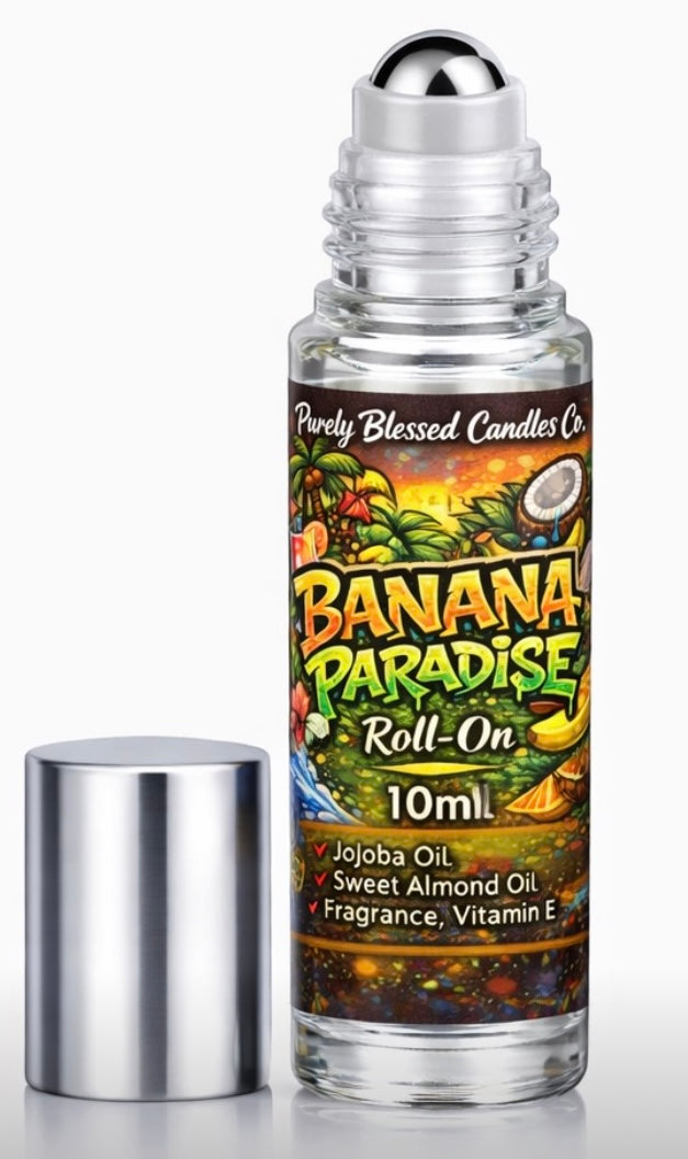 ✨ Baby Powder Roll-On Body Oil (10ml)