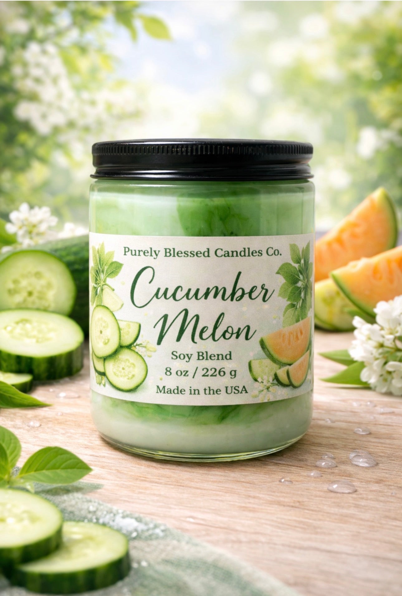 Purely Blessed Wickless Candle