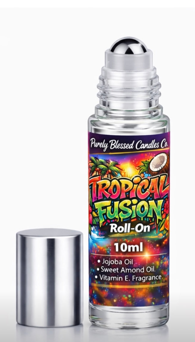 ✨ Baby Powder Roll-On Body Oil (10ml)