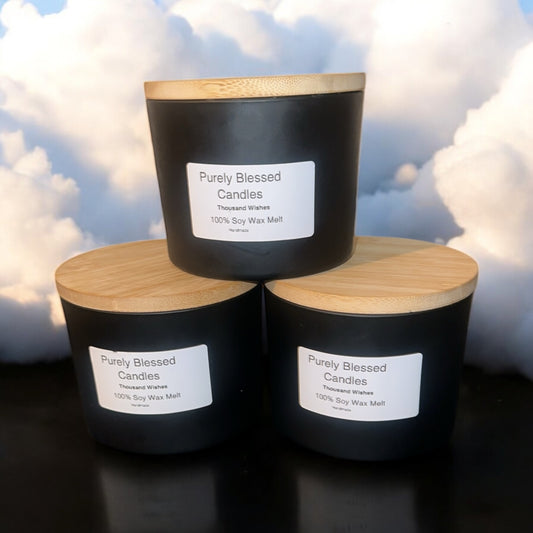 Purely Blessed Candle – 12 oz Soy Blend | 3-Wick