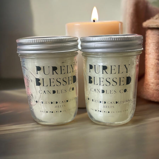 Purely Blessed 6 Ounce Candle Collections(mason jar)